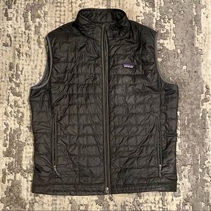 Patagonia Men’s Nano Puff Vest in Forge Grey XL